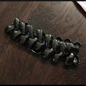 Gunmetal Chevron Bracelet from Banana Republic